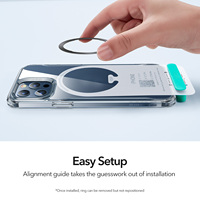 Pierścień magnetyczny ESR dla iPhone 13 12 11 Pro Max metalowy pierścień naklejka dla Samsung S22 Ultra dla Macsafe Case kompatybilny z Magsafe 4